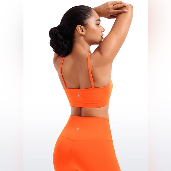 Butterluxe Adjustable Spaghetti Thin Strap Sports Bra - Picture 2 of 5